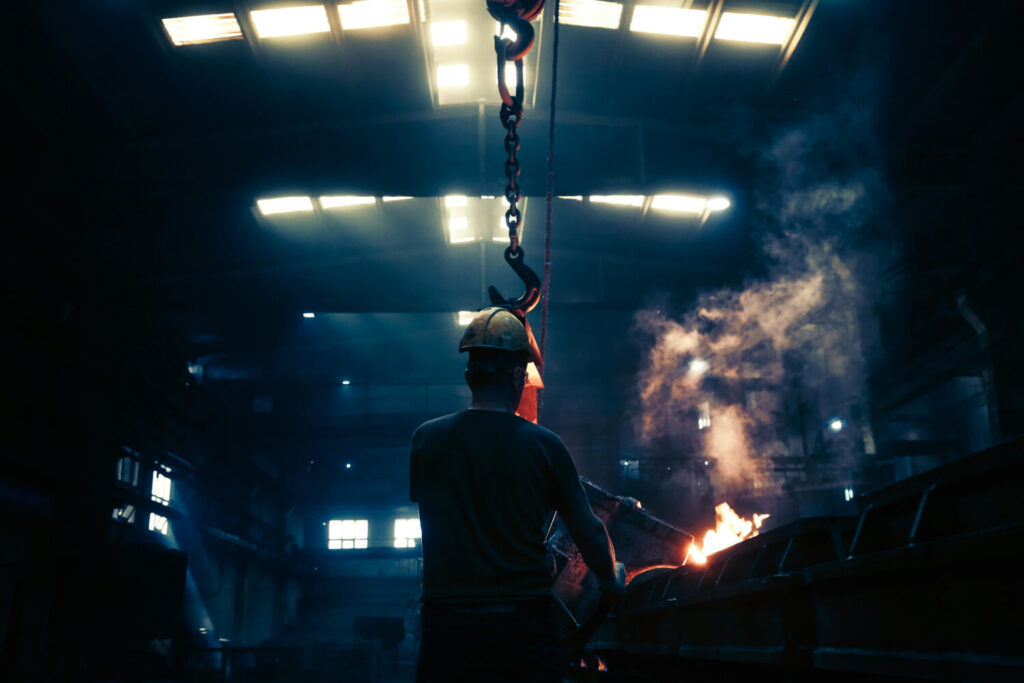 steel workers